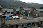 The complex has six sikhara-style temples dating from the 10th to 19th century CE.