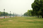 Links Rashtrapati Bhavan with India Gate