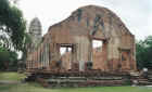 Skeletal remains of a once glorious temple 