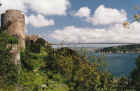 This is the second of two suspension bridges on the Bosphorus. It is not far from the entrance to the Black Sea