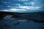 Twilight near Old Faithful