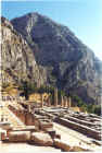 Ruins of Temple of Apollo at Delphi 